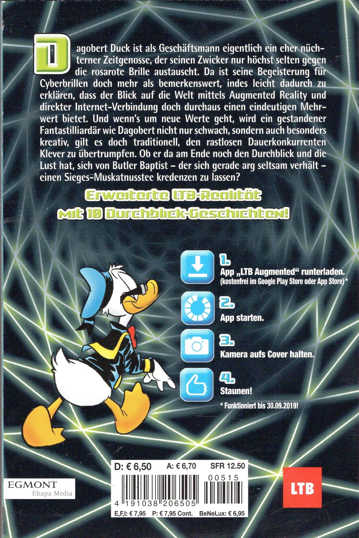 LTB Lustiges Taschenbuch Nr. 515 Die Cyberbrille