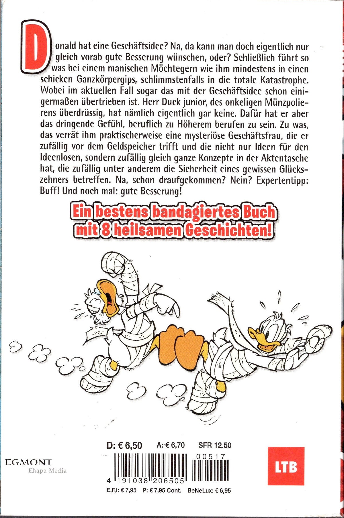 Lustiges Taschenbuch 517 Gute Besserung LTB 517