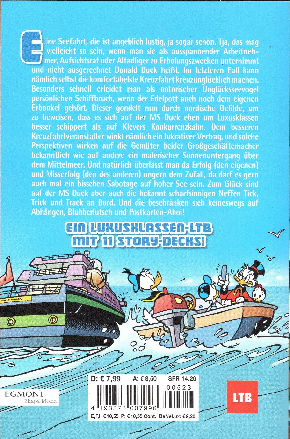 Lustiges Taschenbuch 523 Die Ducks Auf Kreuzfahrt LTB 523