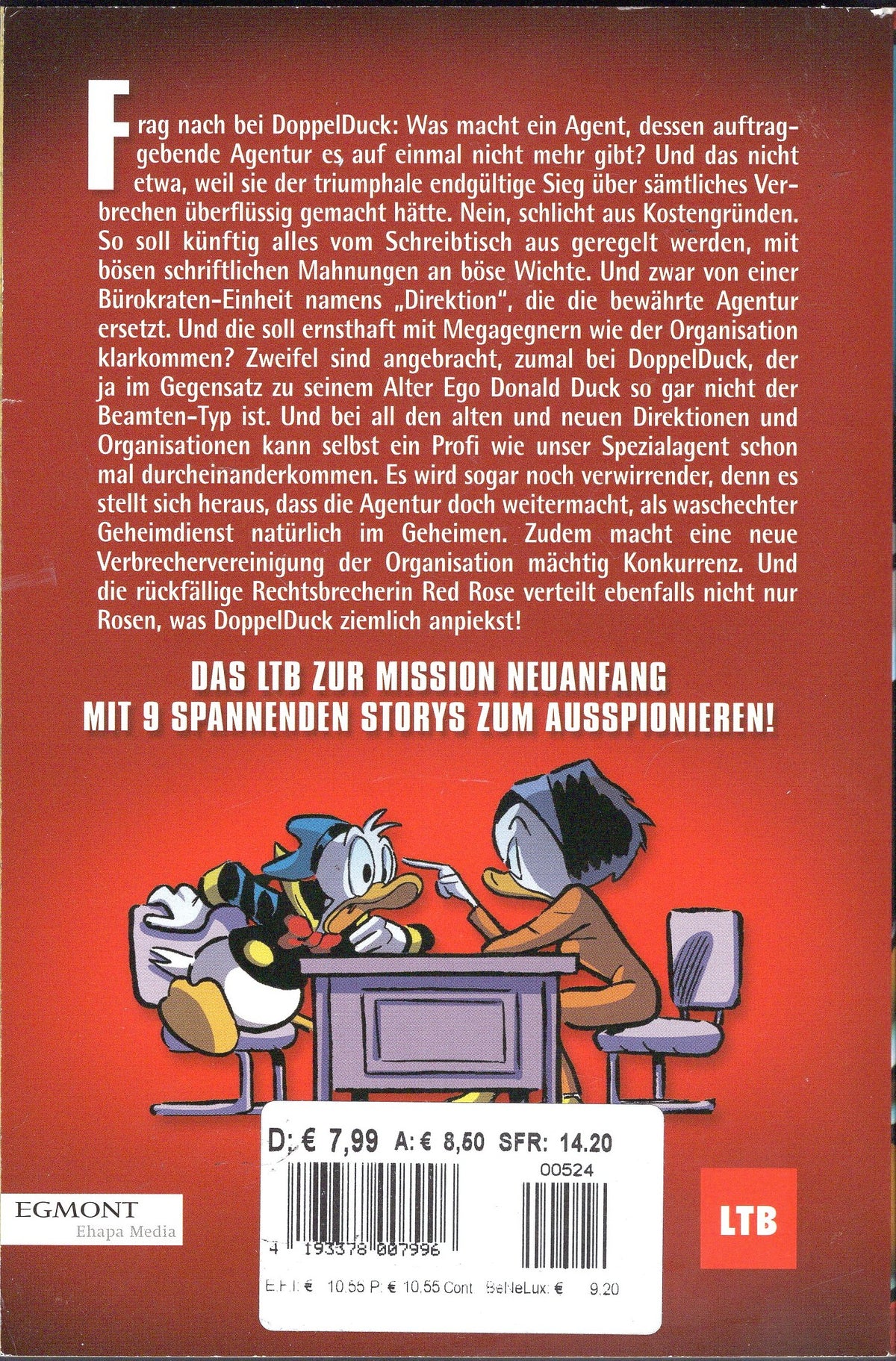 Lustiges Taschenbuch 524 Mission Doppelduck LTB 524