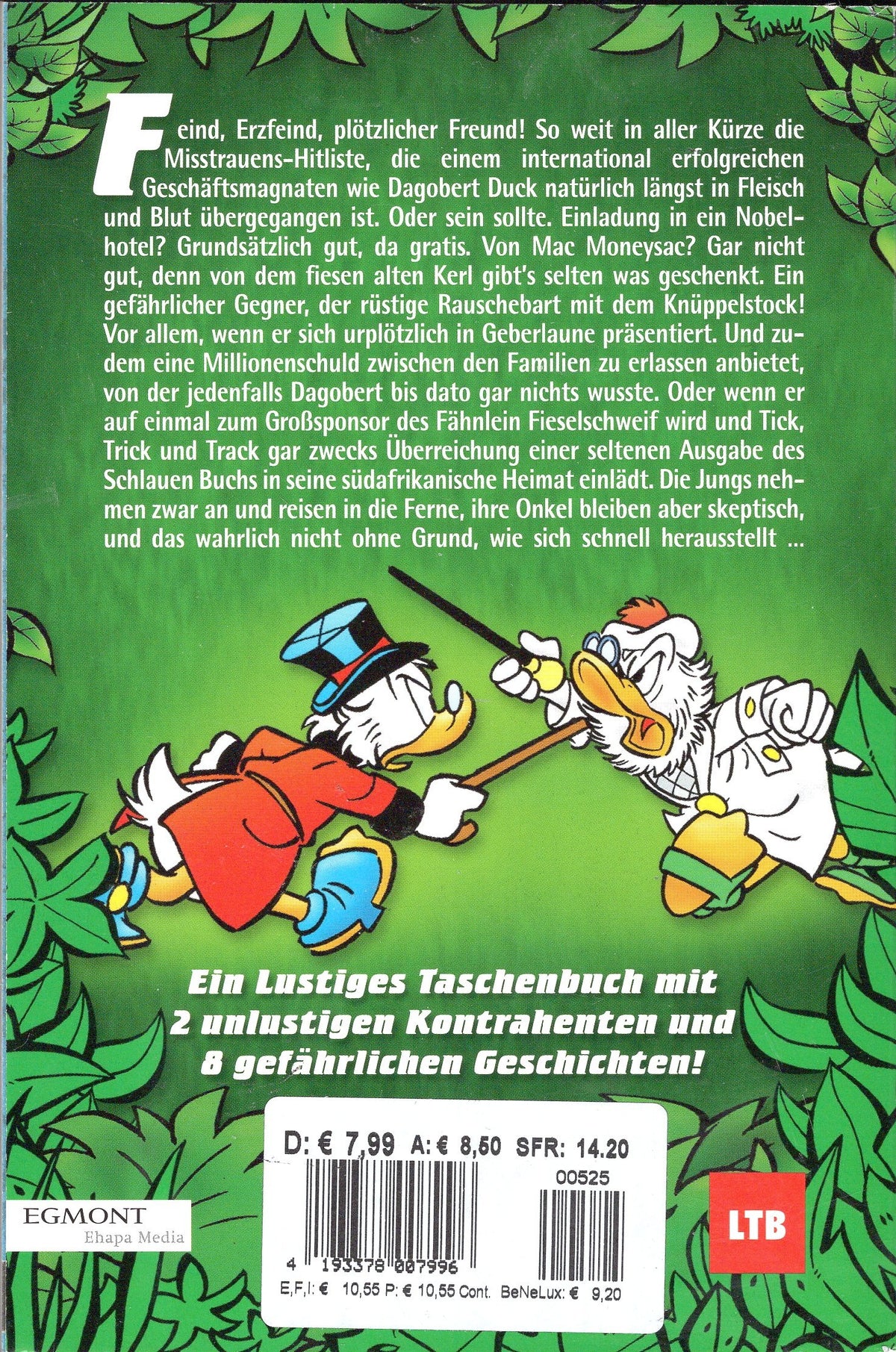 Lustiges Taschenbuch LTB Nr.525 Ein gefährlicher Gegner