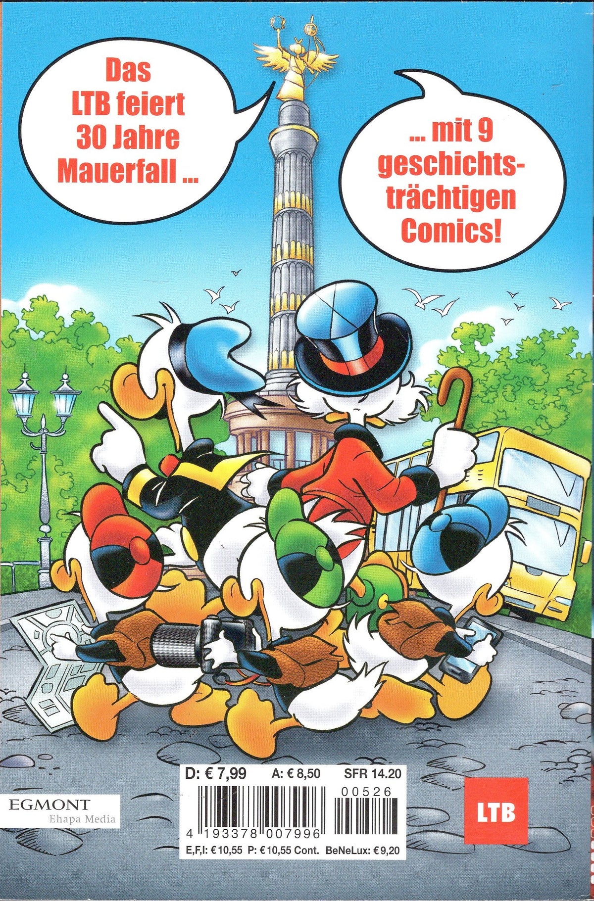 Lustiges Taschenbuch 526 Jagd Durch Berlin LTB 526