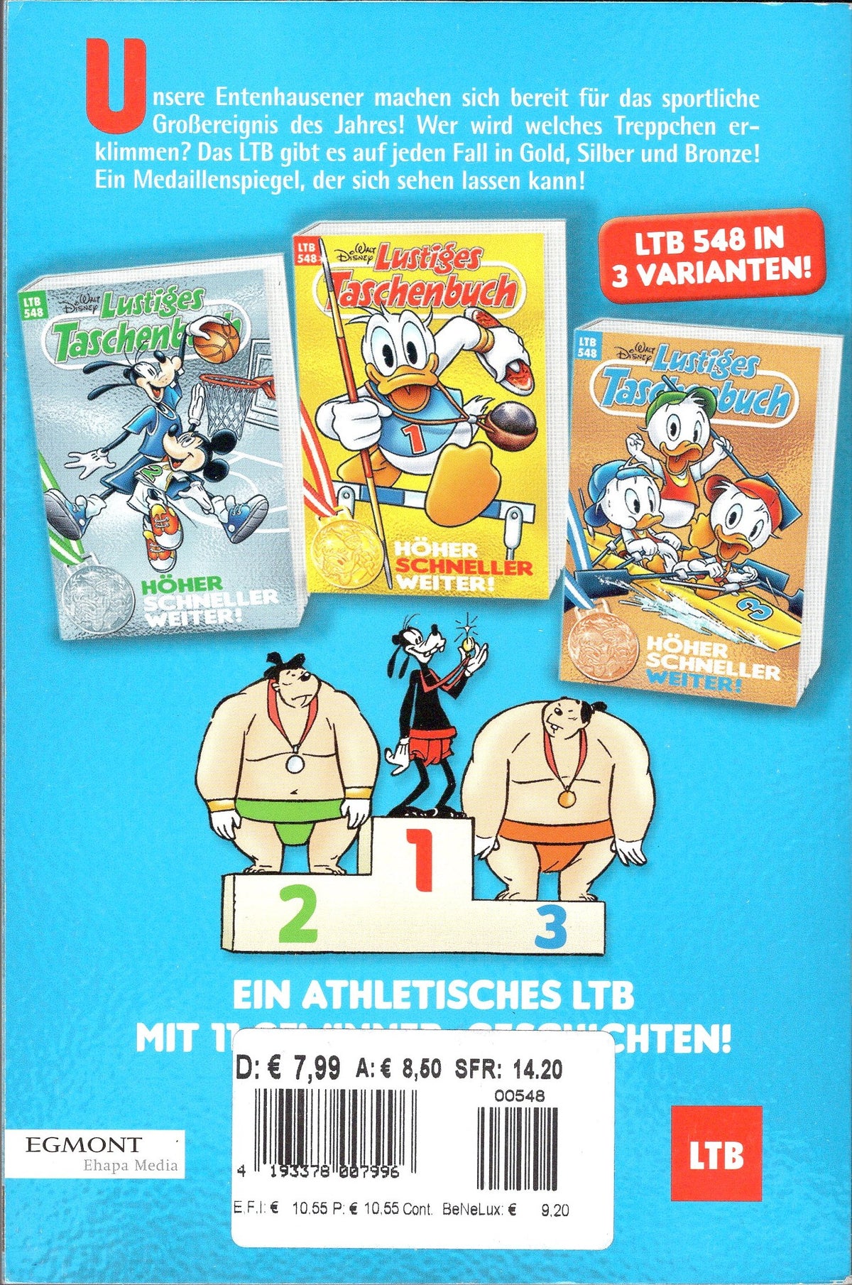 Lustiges Taschenbuch LTB Nr. 548 Höher schneller weiter!