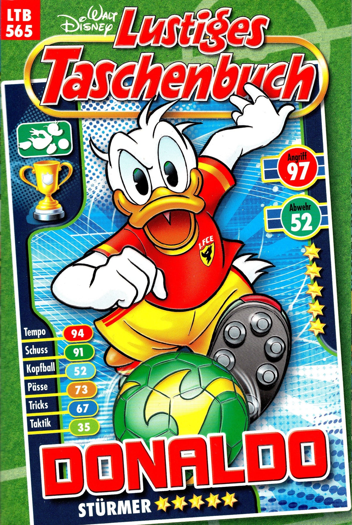 Lustiges Taschenbuch 565 DONALDO Stürmer 5 Sterne LTB 565