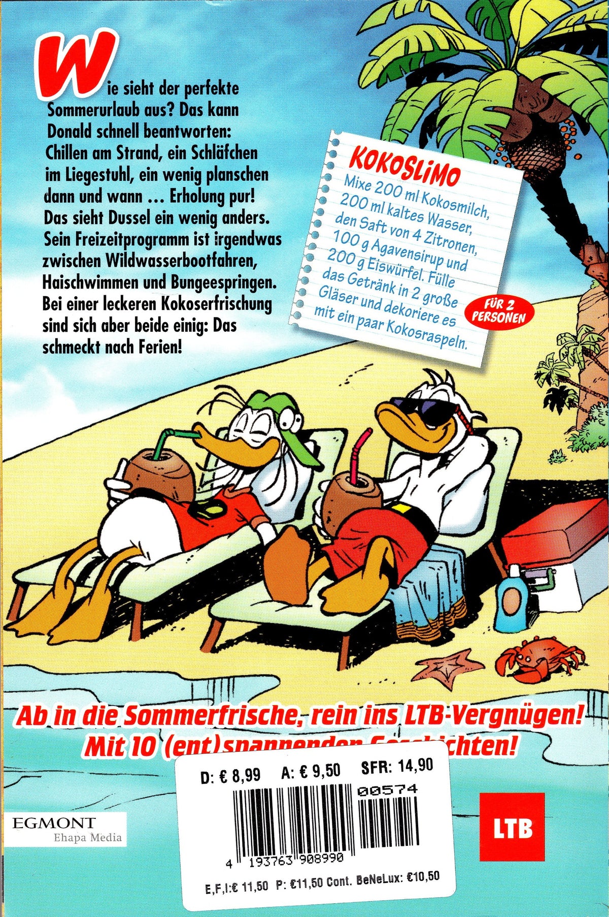 Lustiges Taschenbuch 574 Reisetraum LTB 574