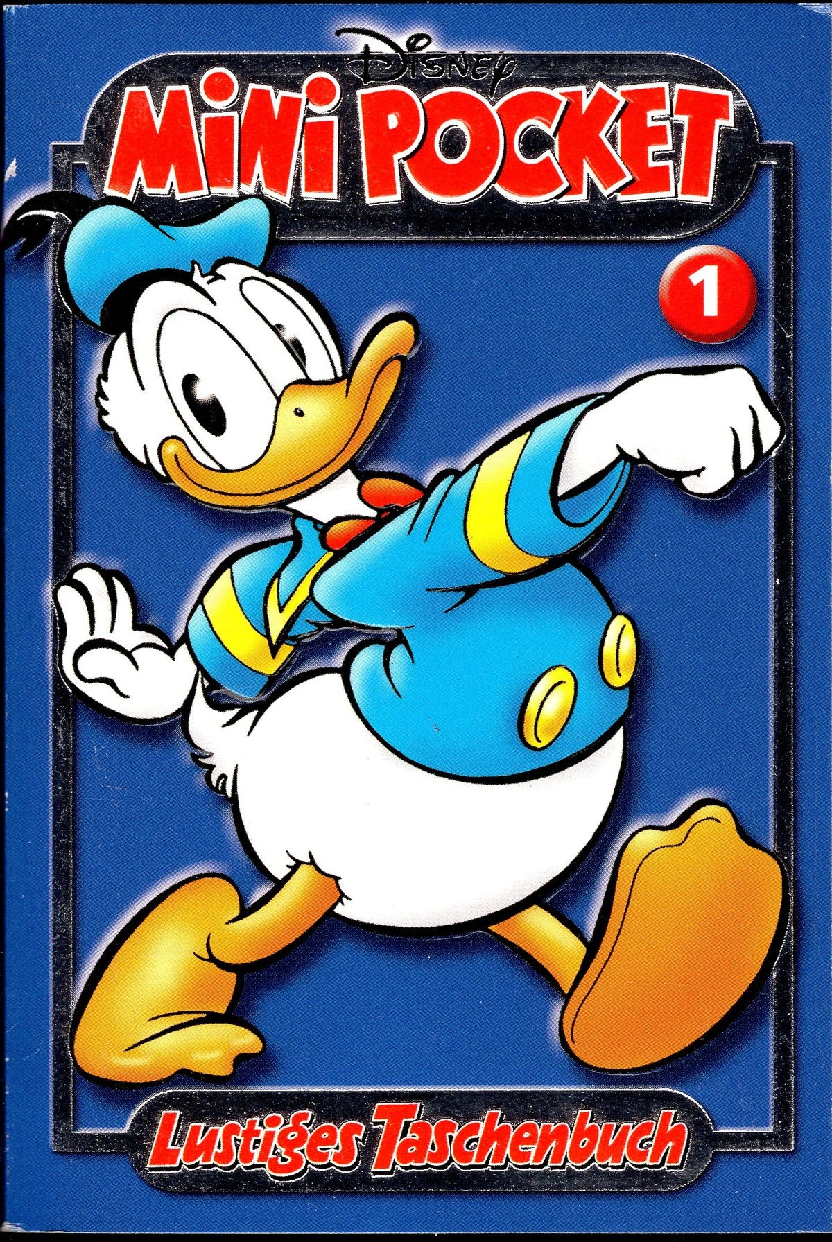 Lustiges Taschenbuch LTB Mini Pocket 01: Donald Duck blau