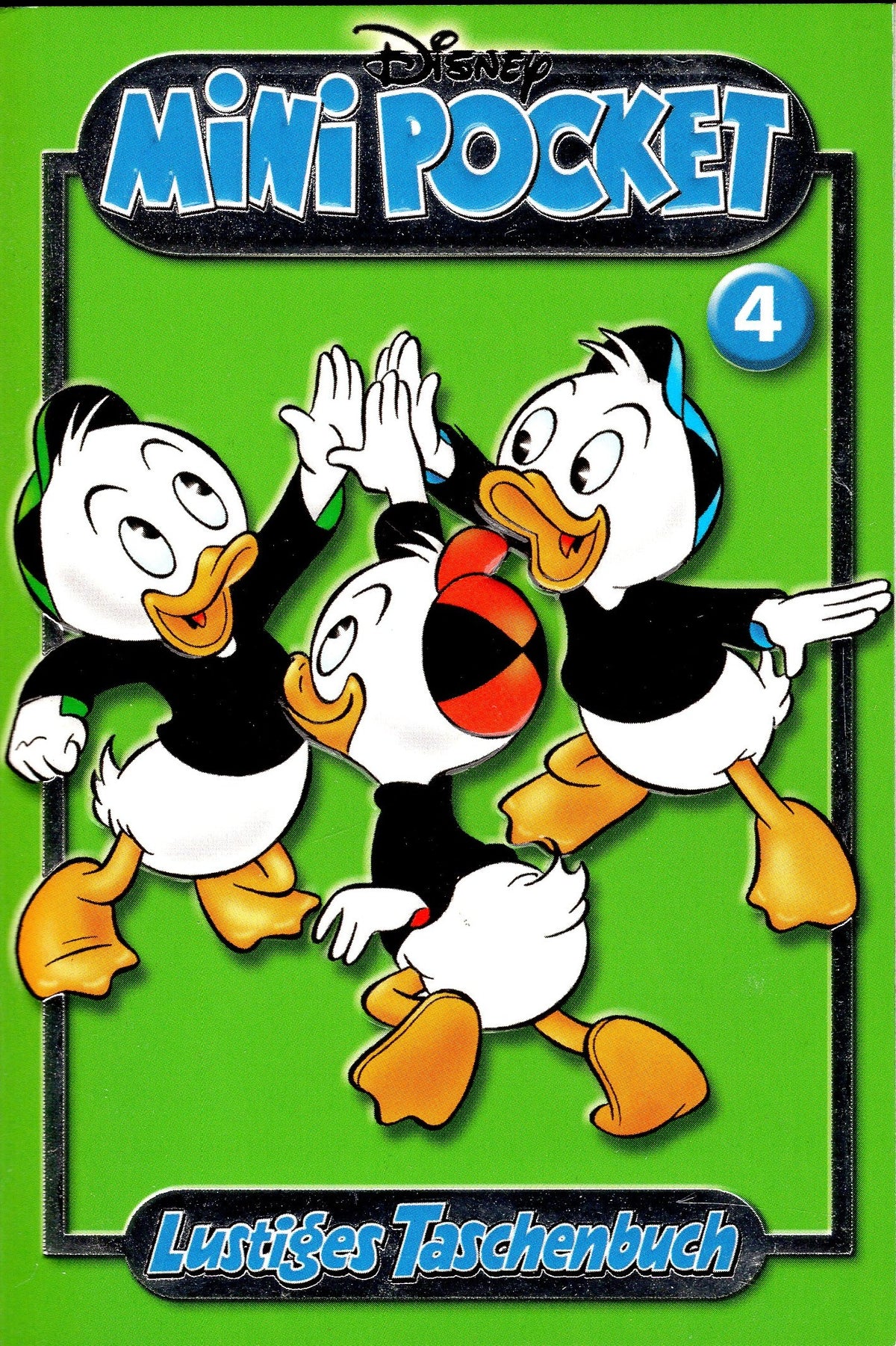 Lustiges Taschenbuch Mini Pocket Nr. 4 - Tick, Trick und Track grün