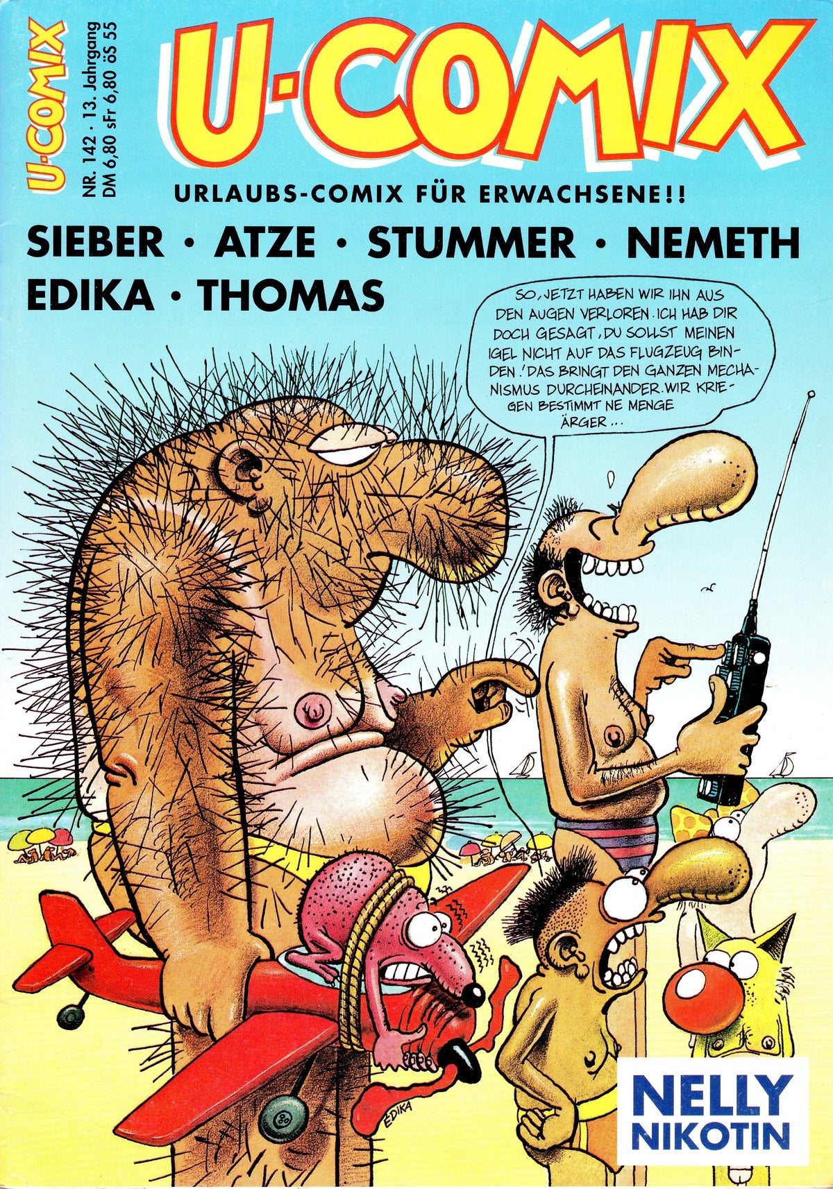 *Verlagsvergriffen* U-COMIX Comic Magazin # 142 (13. Jahrgang): Wo der Spass aufhört!