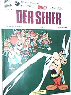 Der Seher, 1. Auflage 1975, Grosser Asterix Band XIX, Ehapa Comic-Album