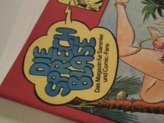 Die Sprechblase 16, mit Akim, Conan, The Phantom, Rip Kirby. + Commode Das Magazin für Sammler und Comic-Fans.
