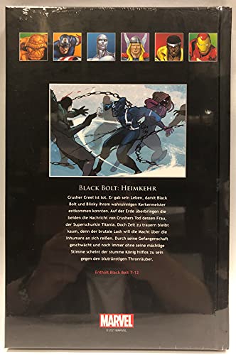 Die offizielle Marvel-Comic-Sammlung 188: Black Bolt - Heimkehr