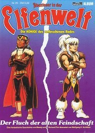 Abenteuer in der Elfenwelt 29 Der Fluch der alten Feindschaft, 1989, Bastei Comic Album (Elfquest) 389185398x