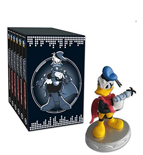 Lustiges Taschenbuch Ultimate Phantomias Box Band 1 - 6 mit Figur: Die Chronik eines Superhelden: Set