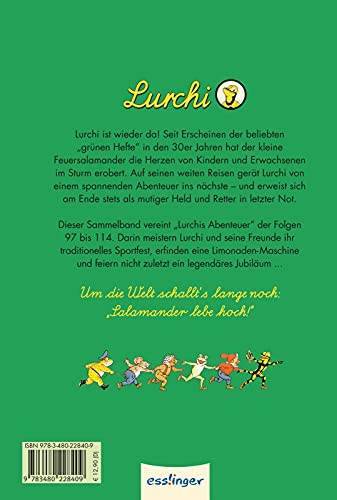 Kulthelden: Lurchis Abenteuer: Das lustige Salamanderbuch - Band 6