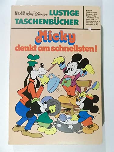 Lustiges Taschenbuch LTB Nr. 42 - Micky denkt am schnellsten! Walt Disney Lustige Taschenbücher 1. Auflage