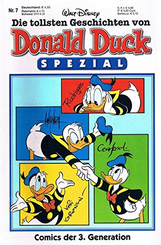 Die tollsten Geschichten von DONALD DUCK SPEZIAL Nr. 7, Comics der 3. Generation