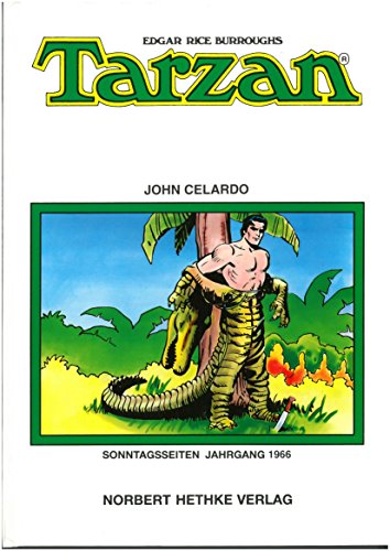 Edgar Rice Burroughs Tarzan Sonntagsseiten Jahrgang 1966 (Tarzan Weekly Comic Pages)