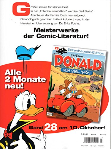 DISNEY Entenhausen-Edition Comic DONALD DUCK von Carl Barks # 27: KUMMER MIT KUNSTSTOFF