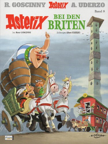 Asterix - Bei den Briten - Band Nr. 8 - Sonderausgabe zum Film !!! - Mit dem Extra *Das Filmposter zu "Im Auftrag ihrer Majestät"* - (in DIN A2, A3 & A4)