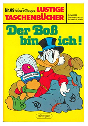 Lustiges Taschenbuch LTB Nr. 89 - Der Boß bin ich! 1. Auflage 1983 Walt Disney Comic Lustige Taschenbücher