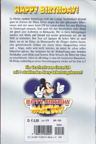 LTB Nr. 383 - Happy Birthday Micky 80 Jahre Jubiläums-Ausgabe Lustiges Taschenbuch