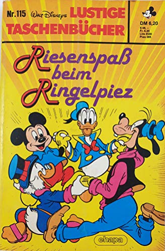 Lustige Taschenbücher LTB Nr. 115 - Riesenspaß beim Ringelpiez Walt Disneys Lustiges Taschenbuch
