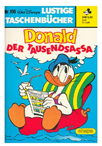 Lustiges Taschenbuch LTB Nr. 106 - Donald der Tausendsassa Walt Disneys Lustige Taschenbücher