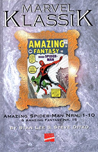 *Verlagsvergriffen* DISNEY MARVEL KLASSIK Comic # 1 (Hardcover): AMAZING SPIDER-MAN Nr.1-10 & AMAZING FANTASY # 15