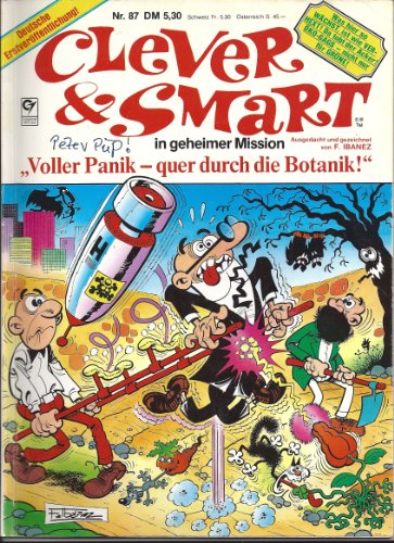 CLEVER UND SMART Comic ALbum 87, Voller Panik - quer durch die Botanik!