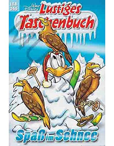 Walt Disney: LTB Lustiges Taschenbuch Band 345: Spaß und Schnee - Donald Duck und Micky Maus Comics für deine Sammlung