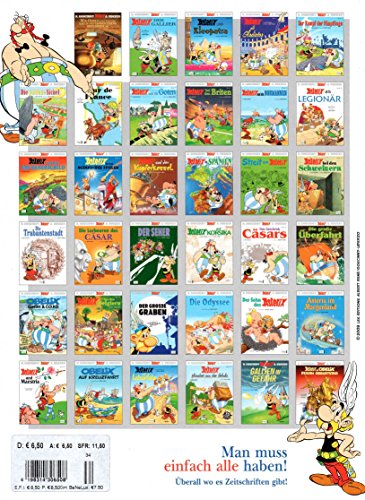 R. Goscinny, A. Uderzo ASTERIX Comic Album (Softcover) # 34: ASTERIX & OBELIX feiern Geburtstag!