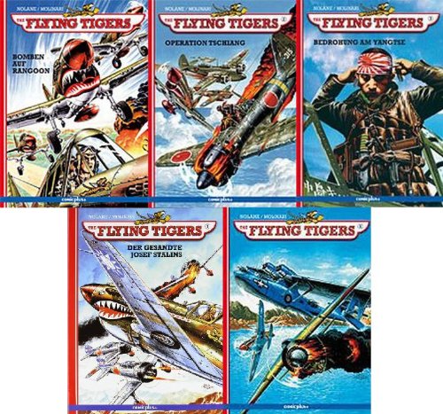 The Flying Tigers - Comic-Set 1-5 - Komplett