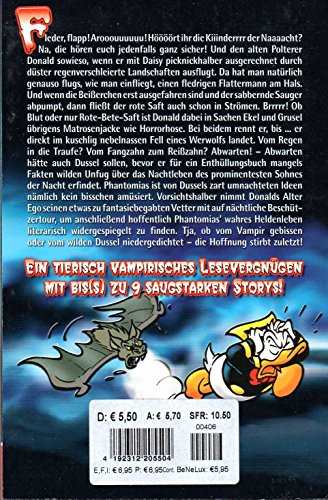 WALT DISNEY Lustiges Taschenbuch (LTB) # 406: DONALD DUCK in "im Zwielicht" - ein tierisch vampirisches Lesevergnügen!