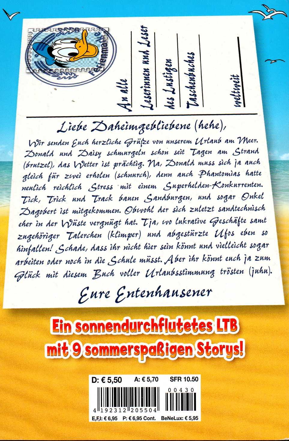 Lustiges Taschenbuch LTB Nr. 430 - Sommer & Sonne
