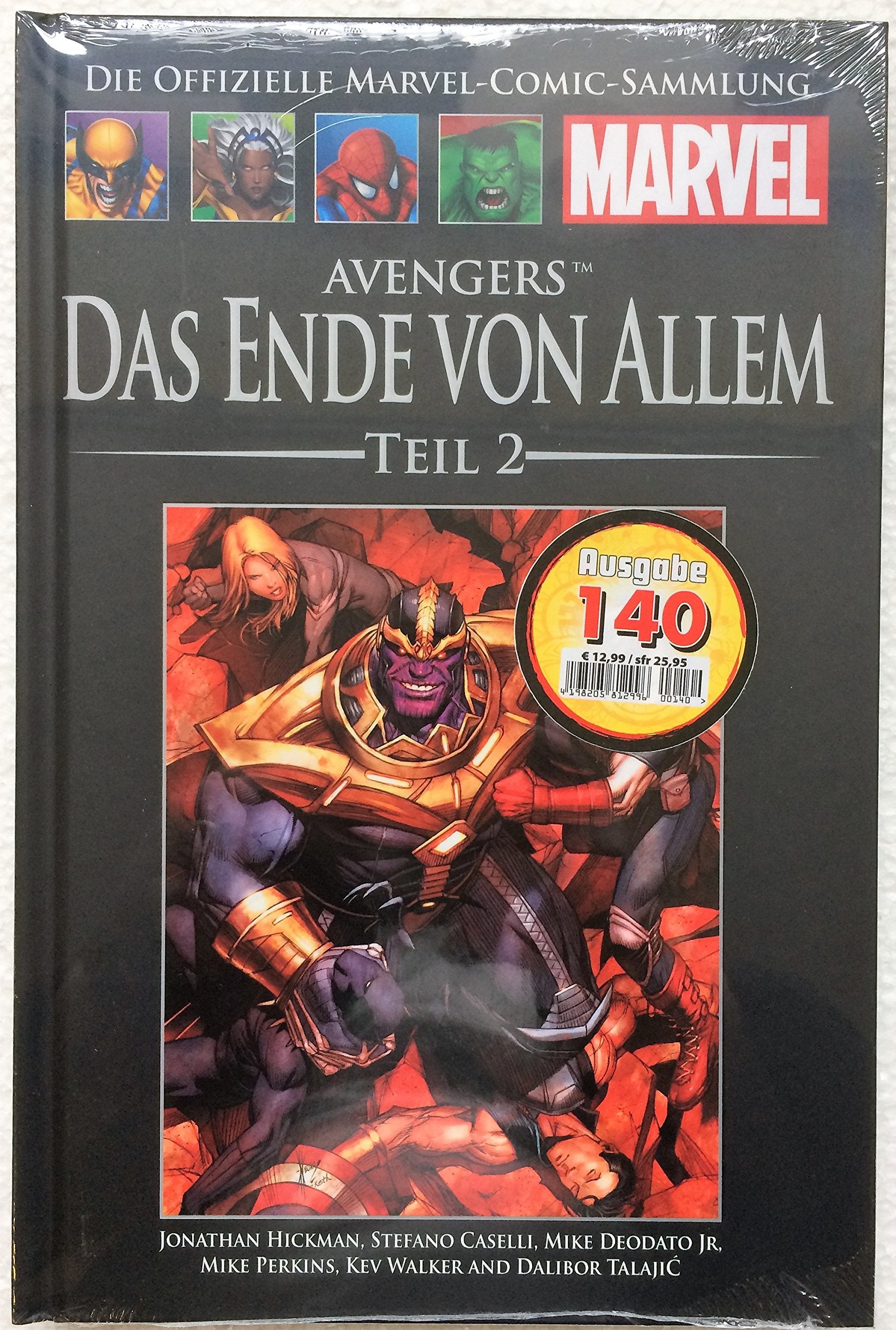 Die offizielle Marvel-Comic-Sammlung 105: Avengers - Das Ende von Allem Teil 2