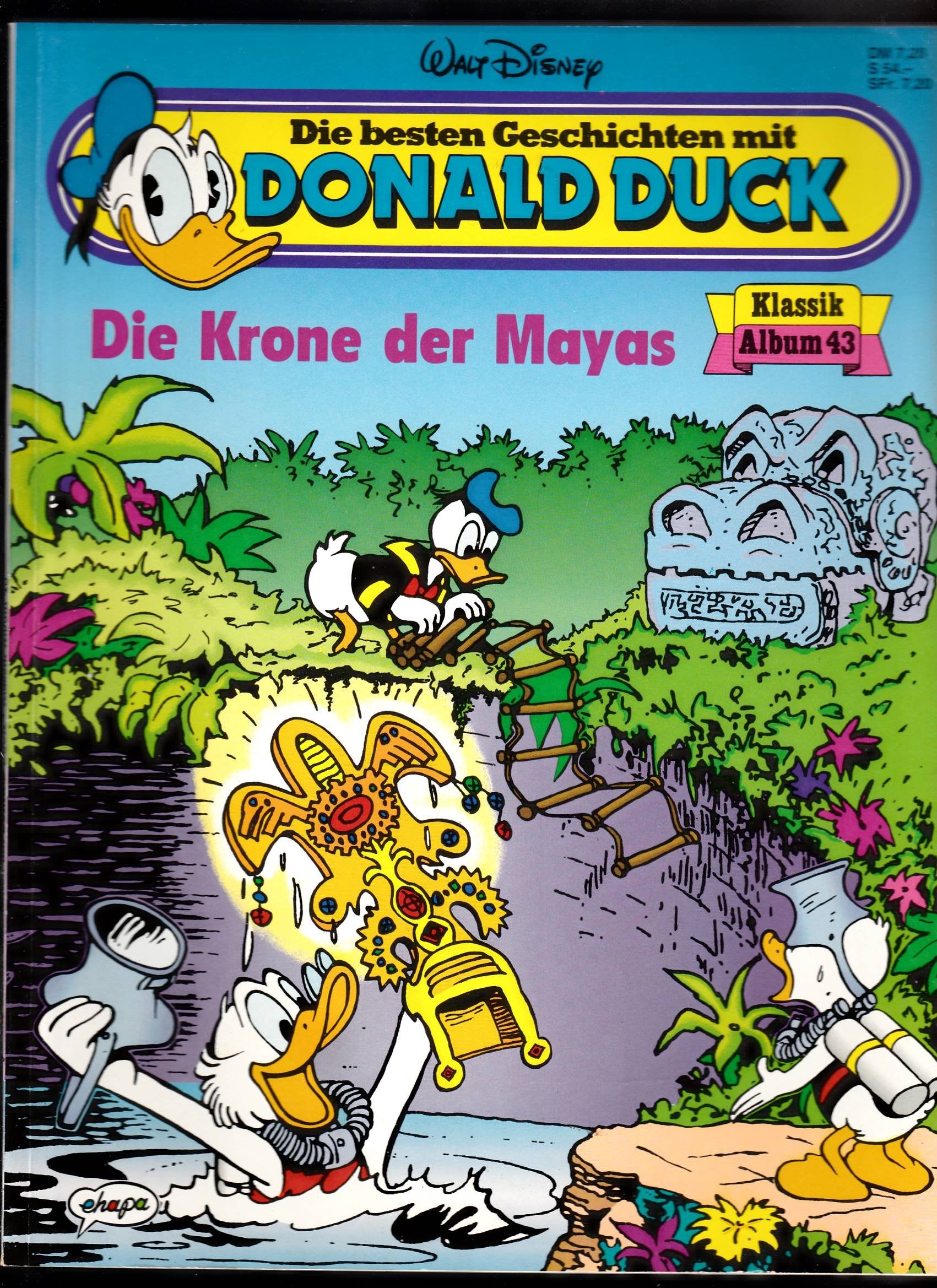 Die besten Geschichten mit Donald Duck Klassik Album Bd.43 (Die Krone der Mayas)