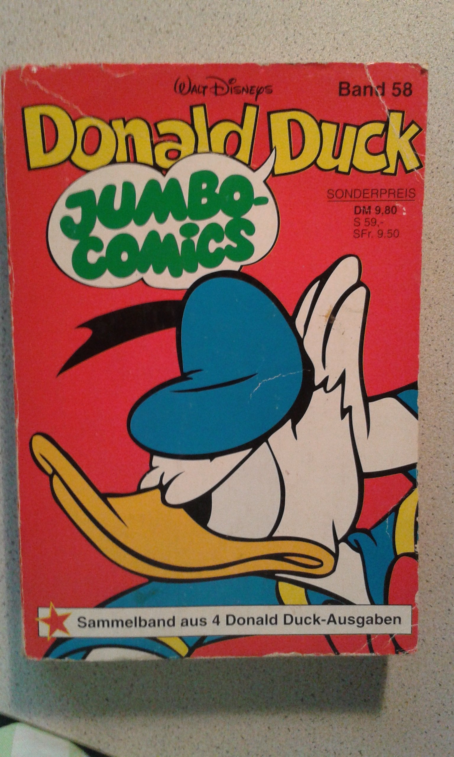 JUMBO COMICS - DONALD DUCK - Volume 58, 392 pages Ehapa Verlag