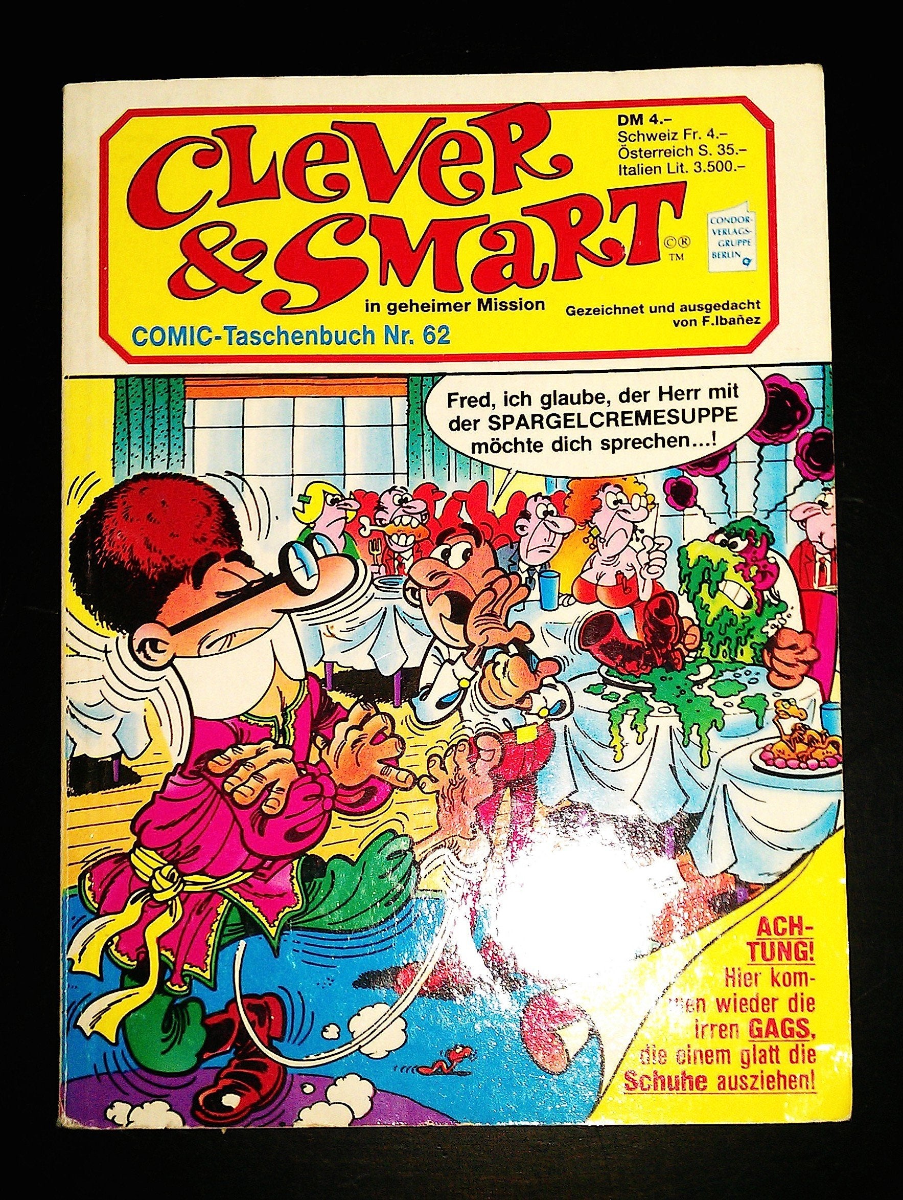 CLEVER & SMART Comic-Taschenbuch Nr. 62, 1. Auflage, (100 Seiten)